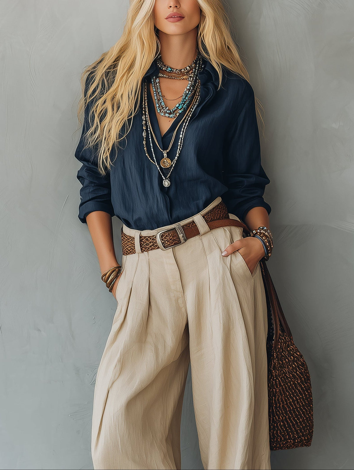 Aitana Belted Tailored Trouser Set